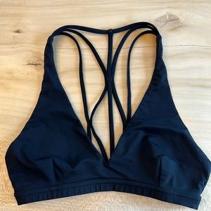 Black LuLulemon bra size 8